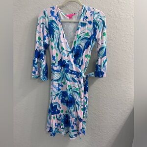 Lilly Pulitzer wrap dress